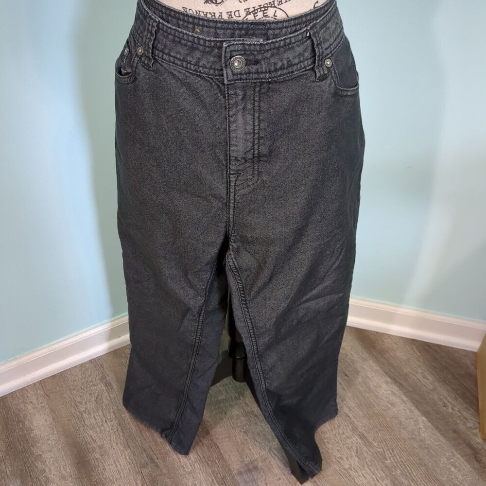 Prana dark denim black Pants Slim Fit Mens 38 x 30 jeans